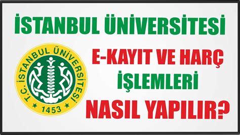 istanbul üniversitesi açık öğretim görevli işlemleri